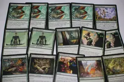 15x time spiral mirrodin darksteel naturalize green magic cards MP - Image 1