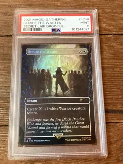 Secure the Wastes (Rainbow Foil) - Secret Lair Drop Series (SLD) MTG PSA 9 - Image 1