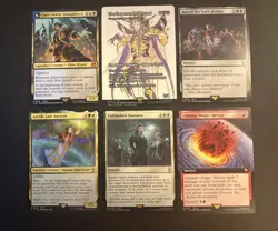 MTG Final Fantasy Crossover - 6-Card Lot | 3 Mythic 3 Rare | FFVII FFXIV - Image 1