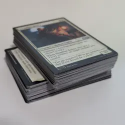 Bulk Lot 100 White Magic The Gathering MTG Trading Cards NO DUPLICATES Mixed Set - Image 3