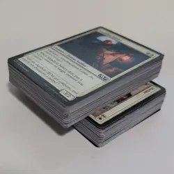 Bulk Lot 100 White Magic The Gathering MTG Trading Cards NO DUPLICATES Mixed Set - Image 4