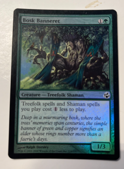 MTG - Bosk Banneret - Morningtide - Common NM or better - Single Foil Card - Image 1