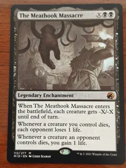 The Meathook Massacre - Innistrad: Midnight Hunt (MID) Magic the Gathering NM - Image 1