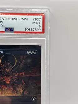 Dread Return (Borderless Foil) - Commander Masters (CMM) PSA 9 graded - Image 4