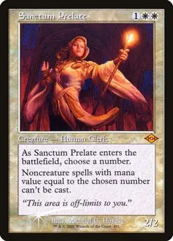 Sanctum Prelate - Foil Retro Frame Buy-a-Box Promo MH2 MP MTG - Image 1