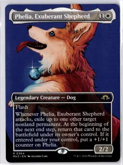 Phelia, Exuberant Shepherd (Borderless) Modern Horizons 3 Regular NM R 0364 - Image 1