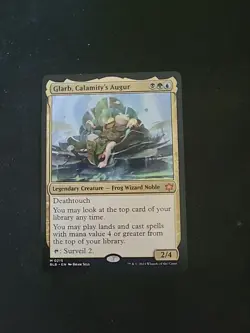 MTG BLB #215 Glarb, Calamity's Augur Bloomburrow Regular - Image 1