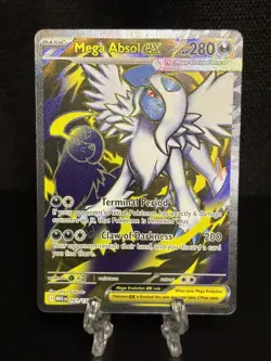 Pokemon TCG Mega Absol ex Full Art Ultra Rare 161/132 Mega Evolution English NM - Image 1