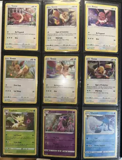 Sword and Shield Eeveelutions Promo Lot Pokemon - Image 1