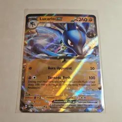 Pokemon Lucario ex 051/131 Sv: Prismatic Evolutions Double Rare Full Art Holo EX - Image 1