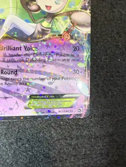 Pokemon Meloetta EX RC11 from Legendary Treasures Radiant Collection LP+/NM- - Image 5