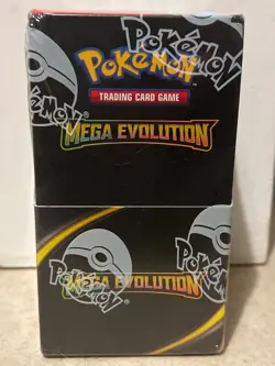 Pokemon Mega Evolution Half Booster Box, New & Sealed (18 Packs) ✅ - Image 1