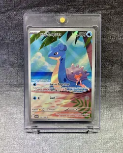 Pokemon TCG Misty's Lapras 194/182 Sv10: Destined Rivals Holo Illustration Rare - Image 1
