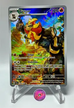 Pyroar 200/193 Sv02: Paldea Evolved Holo Pokemon TCG Illustration Rare - Image 1