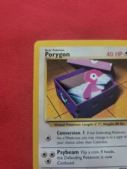 Pokemon: Porygon #48/82 Team Rocket 2000 WOTC Vintage Non-holo - LP - L19 - Image 4