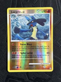Pokemon TCG Lucario 61/146 Legends Awakened Reverse Holo (English) - NM - Image 3