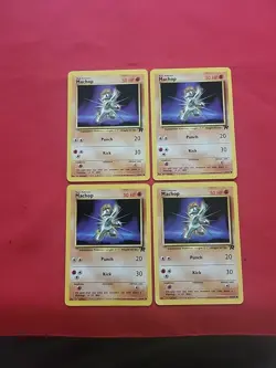 Pokemon Machop #59/82 Team Rocket 2000 WOTC Vintage Non-holo - NM / LP - L15 - Image 1
