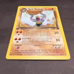 Pokemon 1st Edition Team Rocket Dark Machoke 40/82 NS1 - Image 3