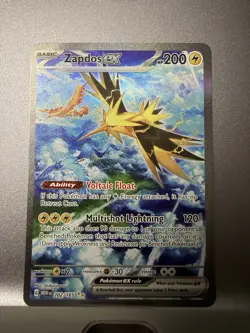 2023 Pokemon Mew En-151 Zapdos EX Special Illustration Rare Raw Mint - Image 1