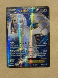 Lugia EX (94 Full Art) Ultra Rare Pokemon TCG XY - Ancient Origins 94/98 LP - Image 1