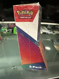 Pokemon TCG Paldean Fates Sam’s Club Exclusive 3 Tin Pack - Factory Sealed - Image 3