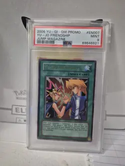 PSA 9 Yu-Jo Friendship JUMP-EN007 Shonen Jump Magazine 2006 Yugioh Promo - Image 1