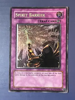 Yugioh Spirit Barrier SOD-EN051 Ultimate Rare Unlimited MP - Image 1