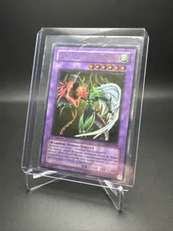 YUGIOH Elemental Hero Flame Wingman UTR TOM-EN035 1st Edition Silver NM - Image 1