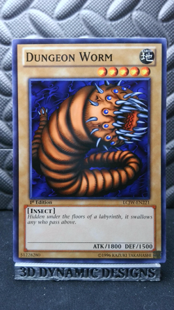 | Yugioh Dungeon Worm LCJW-EN221 1st Legendary Collection 4 Joeys World NM 🔥 | - Image 1