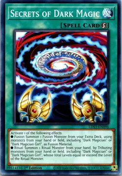 Secrets of Dark Magic LDS3-EN096 1st Edition Yu-Gi-Oh 2020 - Image 1