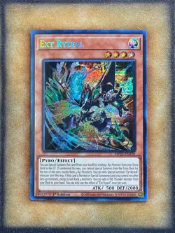 Yugioh Ext Ryzeal MP25-EN120 Secret Rare 1st Ed NM - Image 1