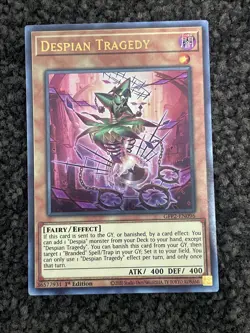 Yu-Gi-Oh! TCG Despian Tragedy GFP2-EN096 Ultra Rare NM/M - Image 1