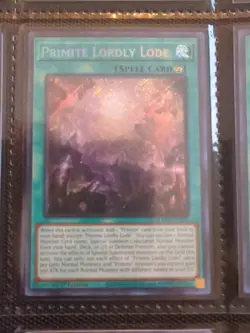 Primite Lordly Lode BLMM-EN172 Secret Rare Yu-Gi-Oh 1st Edition Mint - Image 1