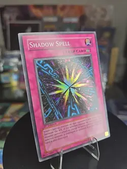 Yu-Gi-Oh Shadow Spell 1st Edition SKE-041 2002 Super Rare Vintage - Image 2