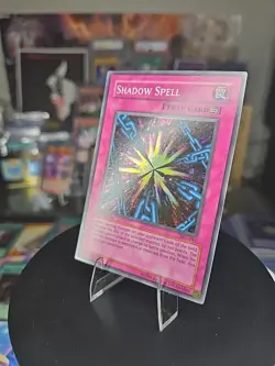 Yu-Gi-Oh Shadow Spell 1st Edition SKE-041 2002 Super Rare Vintage - Image 3