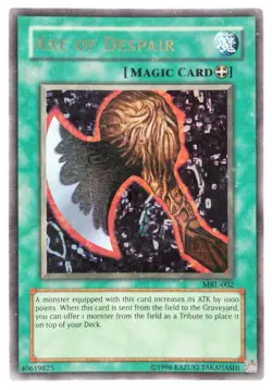 YuGiOh TGC Axe of Despair MRL-002 Ultra Rare [Used] - Image 1