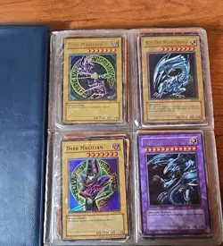 Vintage Yu-Gi-Oh Binder! All Holos! Please Read Description (HP-DMG) - Image 1