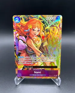 Nami Parallel Alt Art PRB02-012 The Best Vol. 2 English One Piece TCG - Image 1