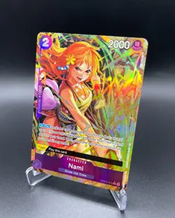 Nami Parallel Alt Art PRB02-012 The Best Vol. 2 English One Piece TCG - Image 2
