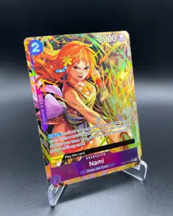 Nami Parallel Alt Art PRB02-012 The Best Vol. 2 English One Piece TCG - Image 3