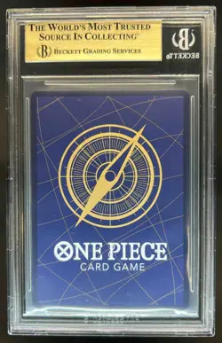 2024 One Piece Japanese Two Legends Silvers Rayleigh Manga Art #OP08-118 BGS 10 - Image 2