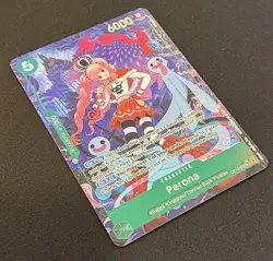 Perona OP14-033 Alternate Art - The Azure Sea’s Seven One Piece TCG English NM - Image 4