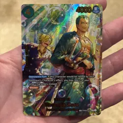 Roronoa Zoro - PRB02-006 (SP) PRB02-006 The Azure Sea's Seven Foil - Image 1