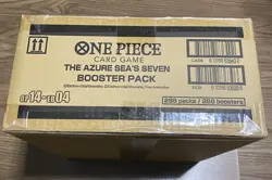 One Piece TCG: The Azure Sea's Seven Booster Box Sealed CASE OP14 - EB04 - Image 3