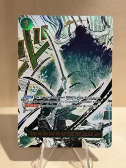 Demon Aura Nine Sword Style Asura Blades Drawn Dead Man's Game Alt Art OP12-037 - Image 1
