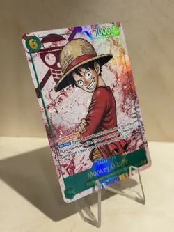 2025 One Piece TCG Carrying On His Will Monkey.D.Luffy Alt Art OP13-118 SEC - Image 2