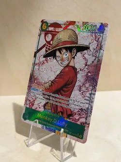 2025 One Piece TCG Carrying On His Will Monkey.D.Luffy Alt Art OP13-118 SEC - Image 3