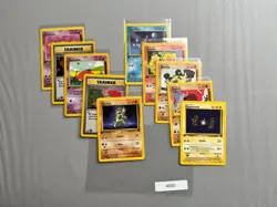 Pokemon 10 Card Lot - 1st Ed. Early sets Mostly/All Team Rocket PL4655 - Image 1