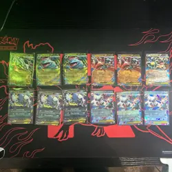 Pokemon TCG lot of 23 cards - Mega Evolution EX Double Rare - nm some duplicates - Image 1