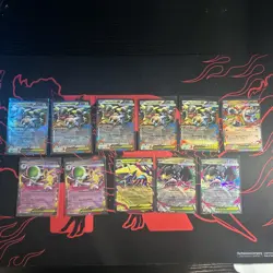 Pokemon TCG lot of 23 cards - Mega Evolution EX Double Rare - nm some duplicates - Image 2